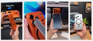 قاب تیتانیومی ۳۶۰ درجه آیفون 14 ضد ضربه، ضد لک، همراه با محافظ لنز (بنفش) 2 کاور مقاوم و شیک آیفون X، 11، 12، 13، 14، 15، 16، 17 پرو مکس | ضد ضربه و ضد اثر انگشت